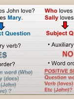 Question forms & subject/object questions